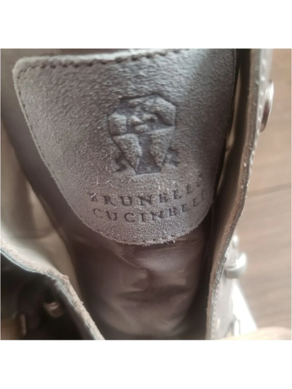 Brunello Cucinelli patent leather